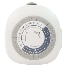 Hyper Tough, Indoor Analog Timer, Single Grounded Outlet