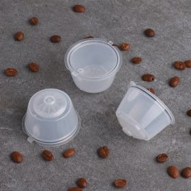 Coffee Capsule Filter PlasticFilled Stainless Steel (Option: Transparent-Below 50mL)