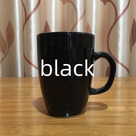 Ceramic Couple Has A Coffee Cup (Option: Black-301 400ml)