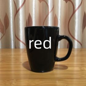 Ceramic Couple Has A Coffee Cup (Option: Red-401 500ml)