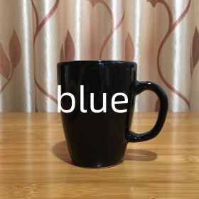 Ceramic Couple Has A Coffee Cup (Option: Blue-401 500ml)