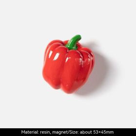 New Vegetable Magnetic Refridgerator Magnets (Option: Sweet Pepper)