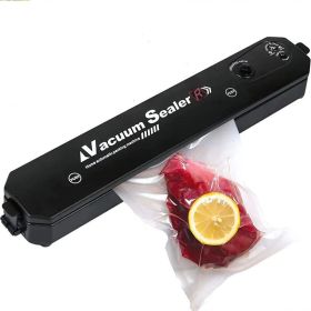 Household Food Vacuum Sealer (Color: BLACK)