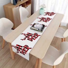 Table Towel Placemat Dustproof Tablecloth (Option: 17 Style-33 X180cm About 160g)