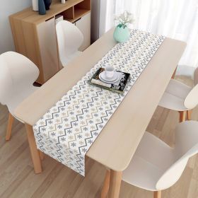 Table Towel Placemat Dustproof Tablecloth (Option: 5 Style-33 X200cm About 180g)